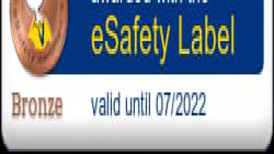 eSafety Label Bronz Etiket Aldık